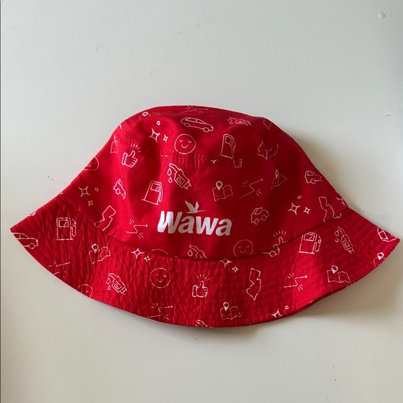 Wawa Accessories - Wawa Red Bucket Hat